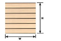 1/4" clapboard Siding