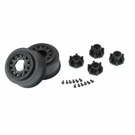 Raid 2.2"/3.0" Black 6x30 Wheels SC