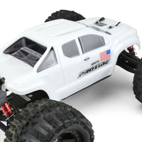 Pre-Cut Brute Bash Armor White BodyFor ARRMA Kraton 6S