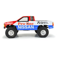 1/10 87 Nissan Hardbody D21 Clear Body:12.3"WB