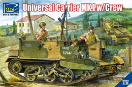 RV-35036 WWII British Universal Carrier Wasp MK.II with Crew (1/35 Scale) Plastic Military Model Kit