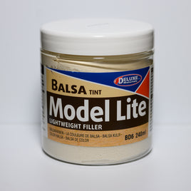 Model Lite Brown Balsa Filler 240cc 8 oz