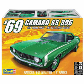 '69 Camaro SS 396 (1/25th Scale) Plastic Vehicle Model Kit