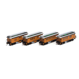 Denver & Rio Grande Western (D&RGW) 34' Old Time Overton Pass Set