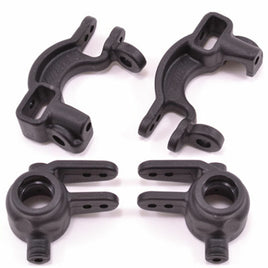 Caster & Steering Blocks, Black (2-pack)