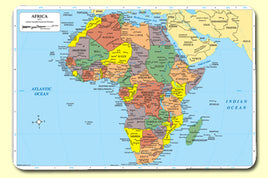 Map of Africa Placemat