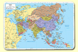 Map of Asia Placemat