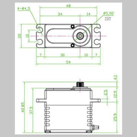 422HDv2 Servo Programmable