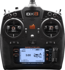 Spektrum DX8 G2 System with AR8010T Receiver Mode 2