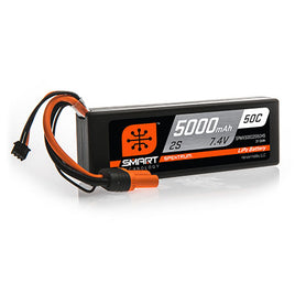 Smart 5000mAh 2S 7.4V 50C LiPO Hardcase with IC5 Connector