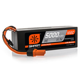 5000mAh 3S 11.1V 100C Smart LiPo Hardcase; IC5