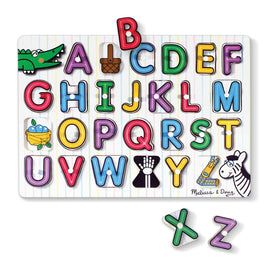 See-Inside Alphabet Peg Puzzle