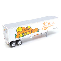 40' Corrugated Reefer Semi Trailer - Assembled -- Sunkist #91105