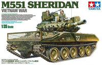 US Airborne Tank M551 Sheridan (1/35 Scale) Plastic Military Model Kit