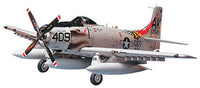 Douglas A-1H Skyraider U.S Navy (1/48 Scale) Plastic Aircraft Model Kit