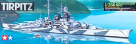 German Battleship Tirpitz (1/350 Scale) Plastic Boat Model Kit