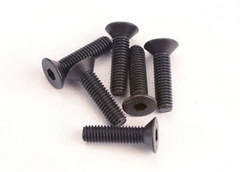 3x12mm countersunk machine screws (6) (hex drive)