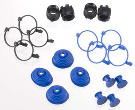 Traxxas Revo, E-Revo and T-MAXX 3.3 Pivot Ball Caps (4) Dust Boots Rubber (4)