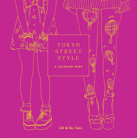 Tokyo Street Style Coloring Book