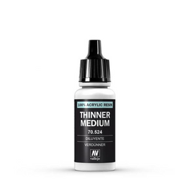 Thinner Medium Acrylic Paint 17 ml