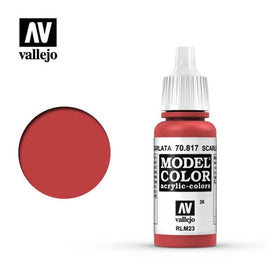 Scarlet (#26) Model Color Acrylic Paint 17 ml