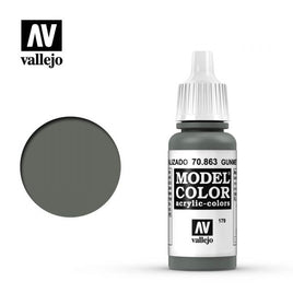 Gun Metal Grey (#179) Model Color Acrylic Paint 17mL