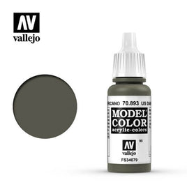 US Dark Green (#95) Model Color Acrylic Paint 17 ml