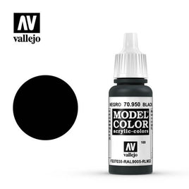 Black (#169) Model Color Acrylic Paint 17 ml