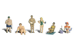 Sun Bathers HO Scale