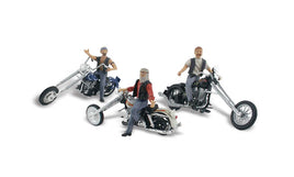 Bad Boy Bikers HO Scale