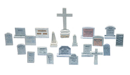 Tombstones (20 pcs.) HO Scale