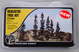 Conifer Tree Kit, 2-1/4"-4" (24)