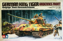 German King Tiger Ardennes Front (1/35 Scale) Plastic Military Model Kit