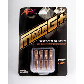 Mega G+ Pit Kit PU Shoes Long (8 Pack) AFX22028