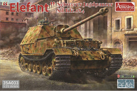 "Elefant" Schwerer Jagdpanzer Sd.Kfz.184 (1/35 Scale) Plastic Military Model Kit