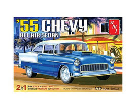 '55 Chevy Bel Air Sedan (1/25 Scale) Plastic Vehicle Model Kit