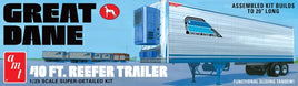 Great Dane 40' Reefer Trailer (1/25th Scale) Plastic Vehicle Model Kit