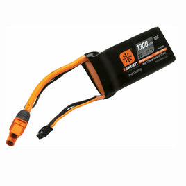 11.1V 1300mAh 3S 30C smart LiPo IC3