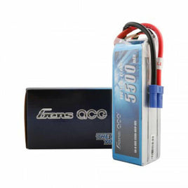 5500mAh 14.8V 60C 4S1P Lipo Battery Pack with EC5