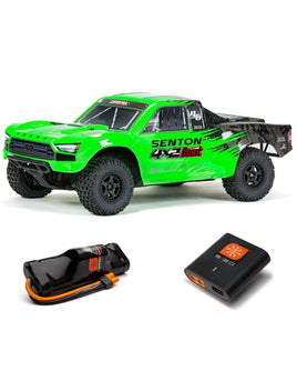 Arrma Senton Boost 4X2 550 Mega 1/10 2WD SC Smart w/ USB Charger and NIMH Battery