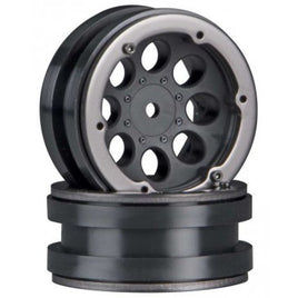 8-Hole 1.9 Beadlock Wheel Black (2-pack)