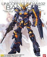 MG Unicorn Gundam 02 BANSHEE Ver.Ka (1/100 Scale) Gundam Model Kit