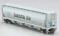 Santa Fe 4-Bay Grain Hopper N Scale