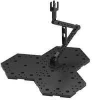 Action Base 4 (Black) Plastic Gundam Model Stand