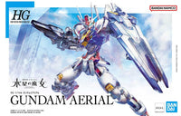 HGTWFM Gundam Aerial (1/144th Scale) Plastic Gundam Model Kit