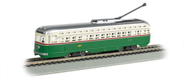 HO PCC Streetcar with DCC, Sound & Sparking Trolley Pole Philadelphia Transit Co.