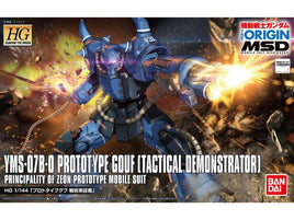 The Origin - HG Prototype Gouf (1/144th Scale) Plastic Gundam Model Kit