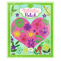 Artistic Patch Petals Glitter