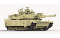 MiA2 SEP Abrams Tusk 1/Tusk 2 with Interior (1/35 Scale) Plastic Military Model Kit