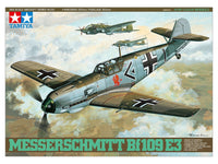 Messerschmitt Bf-109 E3 (1/48th Scale) Plastic Aircraft Model Kit